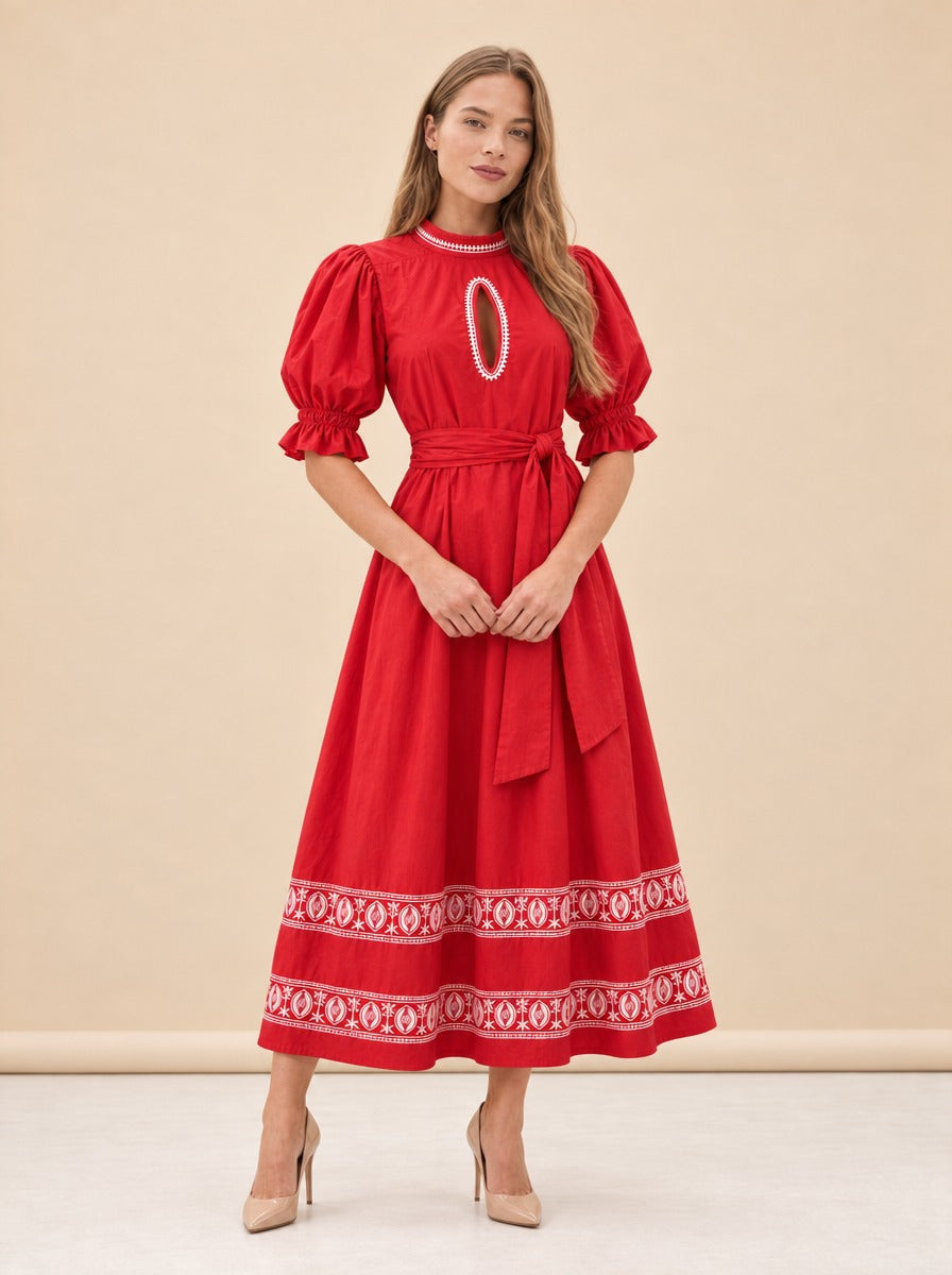 Red Dress model_front_2