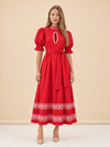 Red Dress model_front
