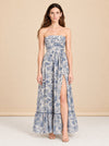 V. Chapman Regina Strapless Maxi Dress model_front