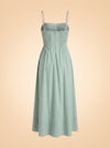 Riley Ankle Dress by Cleo Bella — back detail