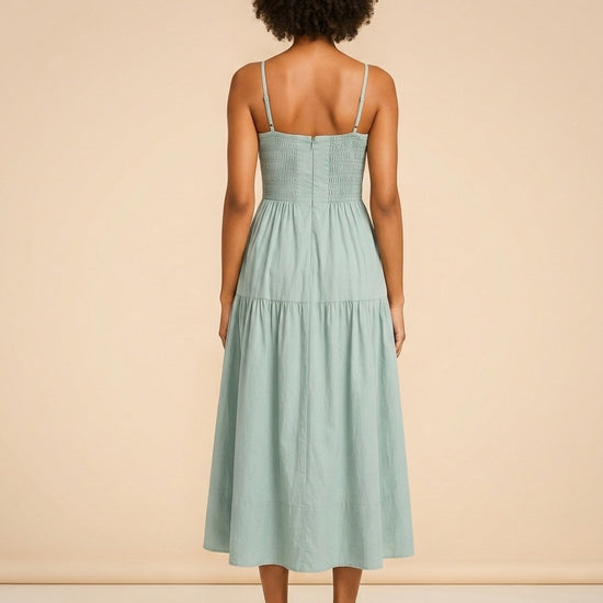 Riley Ankle Dress by Cleo Bella — back
