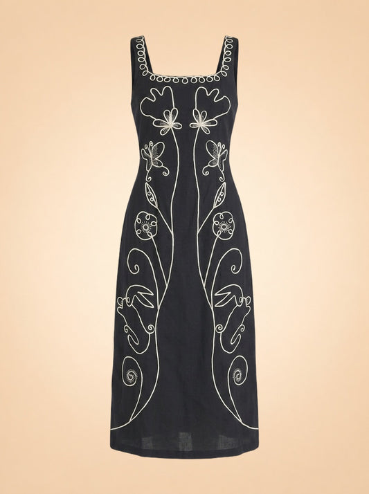Ruxandra Midi Dress ghost_front