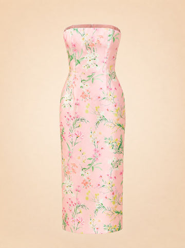 Sabrina Midi Dress ghost_front