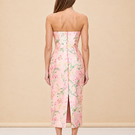 Sabrina Midi Dress model_back