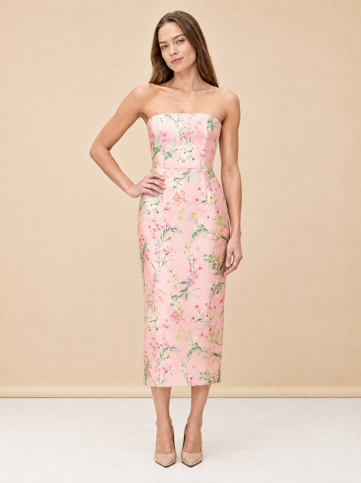 Sabrina Midi Dress model_front_2