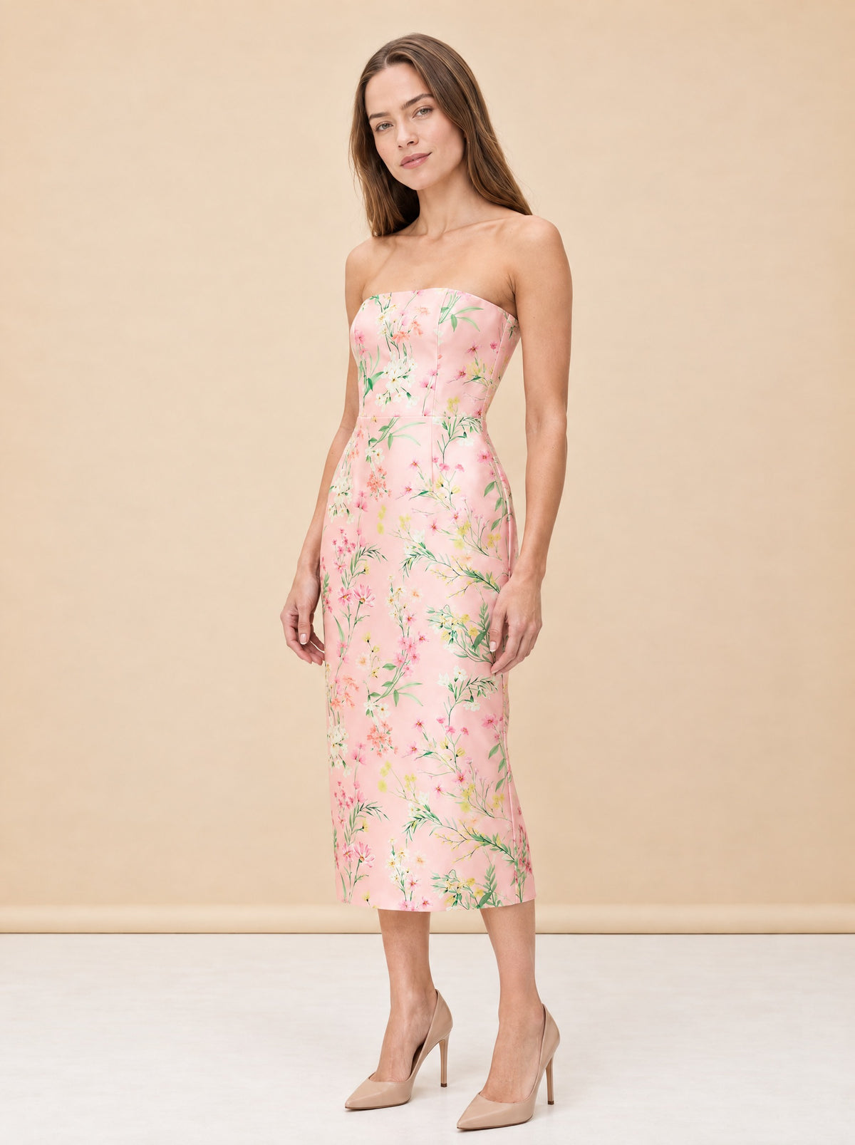 Sabrina Midi Dress model_front_3