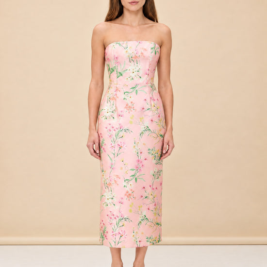 Sabrina Midi Dress model_front