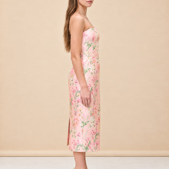 Sabrina Midi Dress model_side
