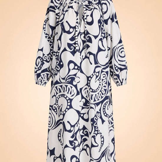 Salma Dress ghost_front