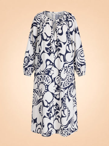 Salma Dress ghost_front