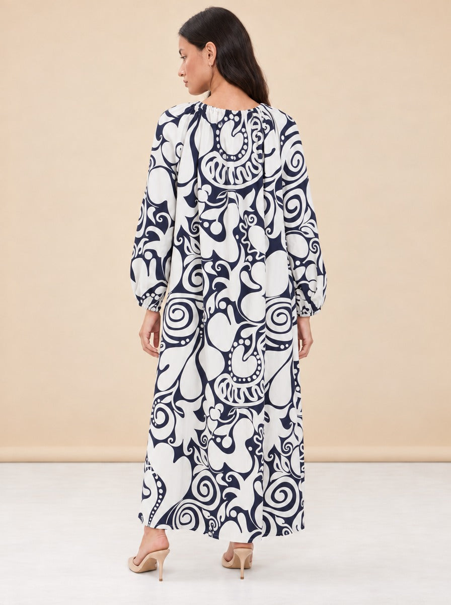 Salma Dress model_back
