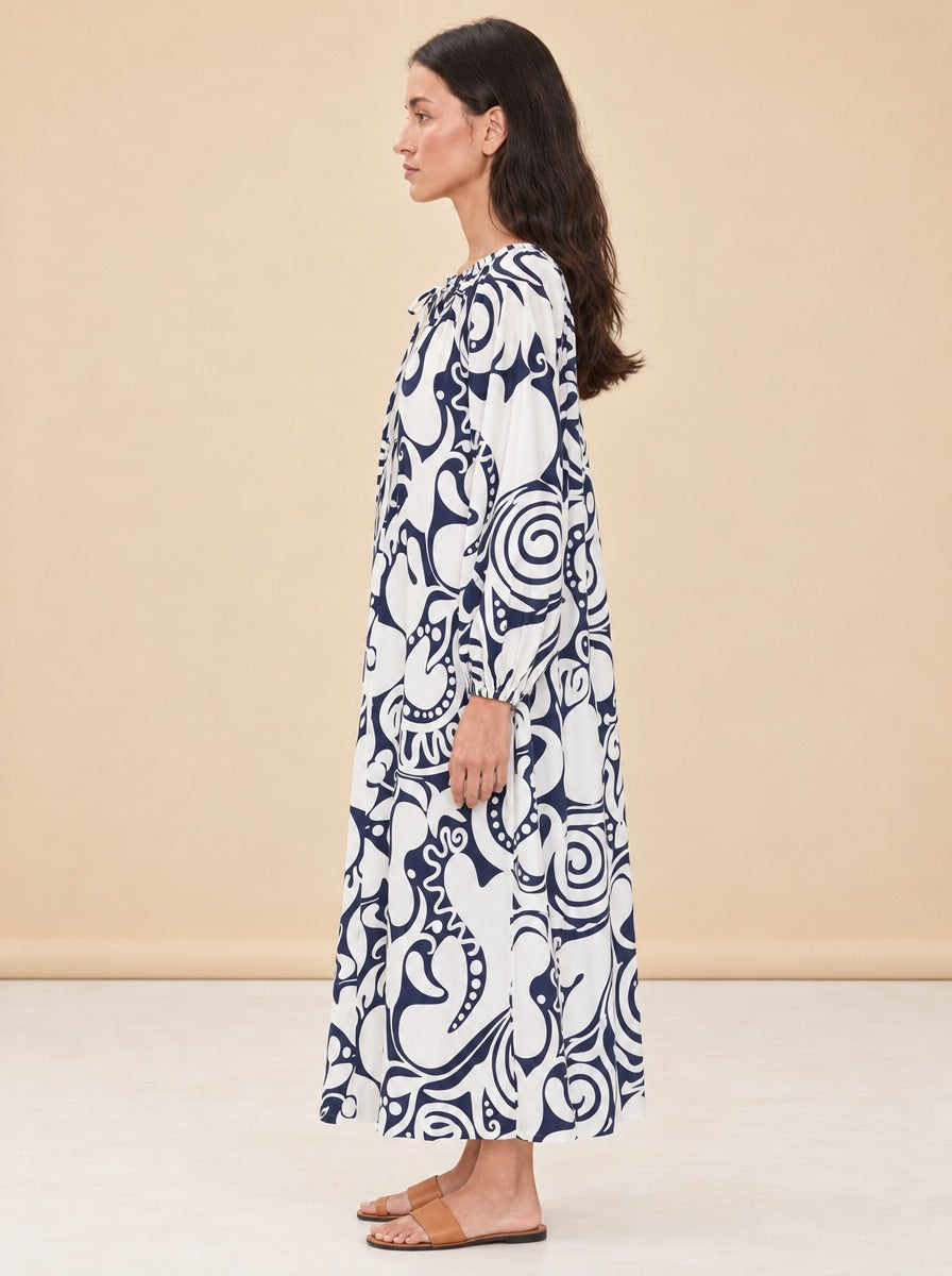 Salma Dress model_side