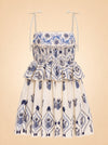Salvador Jarrón cotton mini dress ghost_front