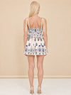Salvador Jarrón cotton mini dress model_back