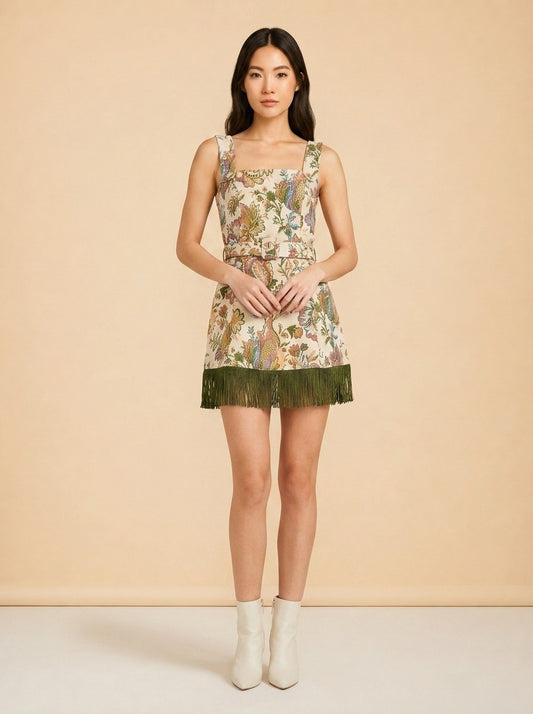 Sarah Bird Mini Dress model_front
