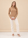Scalloped Roll Neck Sweater model_front_2