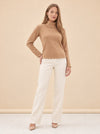 Scalloped Roll Neck Sweater model_front_3