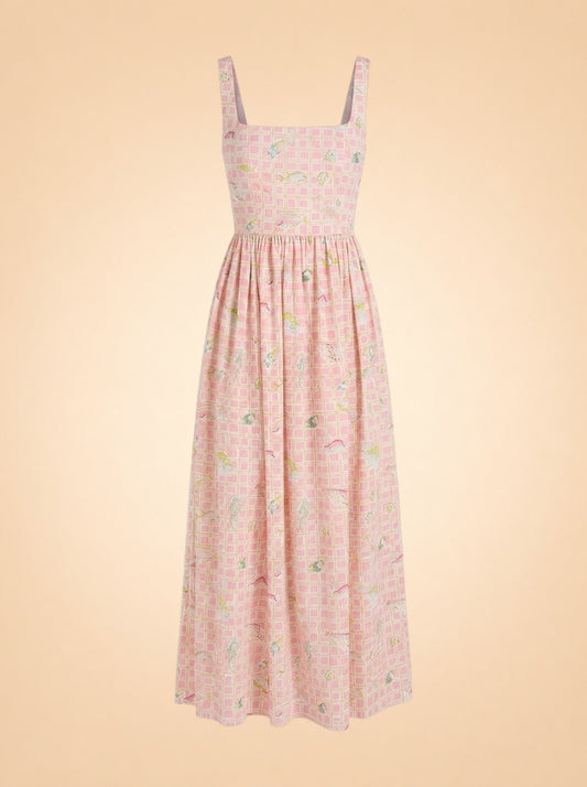 Scoop Neck Dress ghost_front