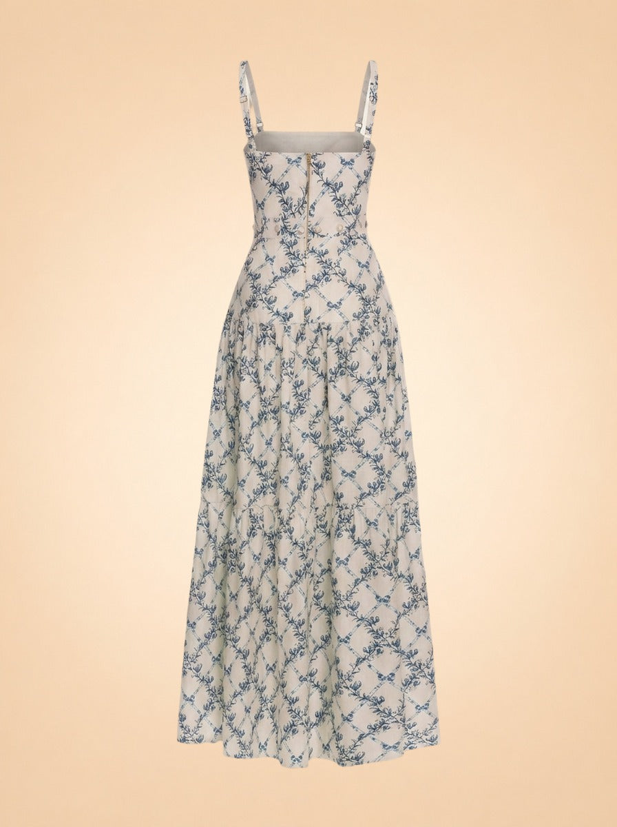 Secreto Lima Gloriosa Maxi Dress ghost_back