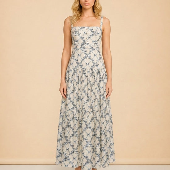Secreto Lima Gloriosa Maxi Dress model_front