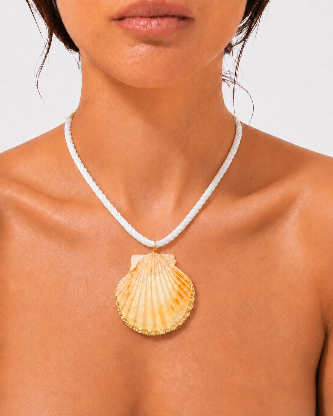 Sherbet Necklace — Classic Charlotte shell jewelry
