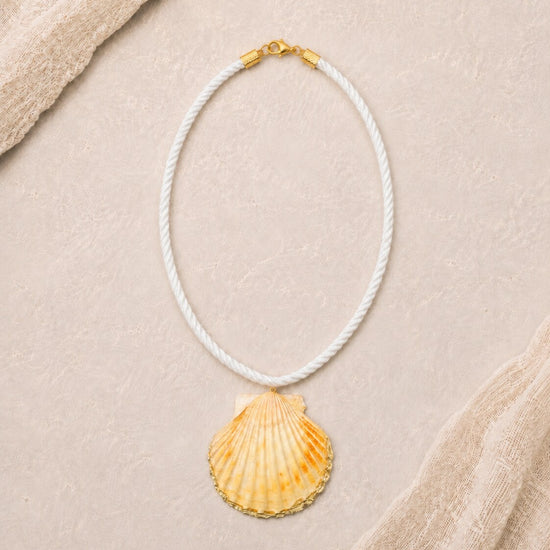 Sherbet Necklace — Classic Charlotte shell jewelry