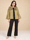 Short Princess Caplet model_front
