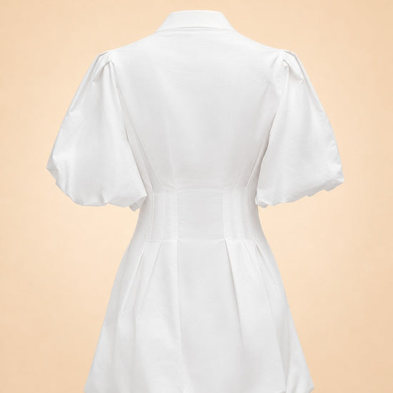 Signature Cleo Dress ghost_back