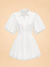 Signature Cleo Dress ghost_front