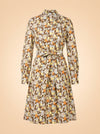 Silk Midi Length Dress