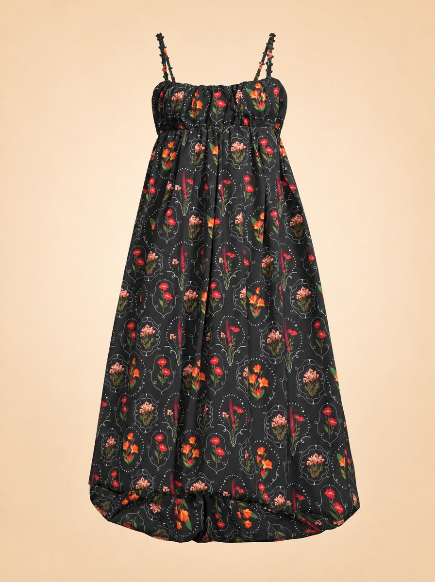 Simbolo Limonaria Oasis Midi-Dress ghost_front