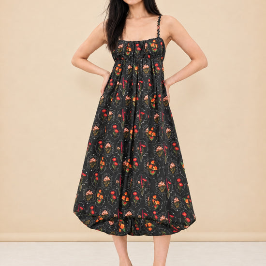 Simbolo Limonaria Oasis Midi-Dress model_front_3