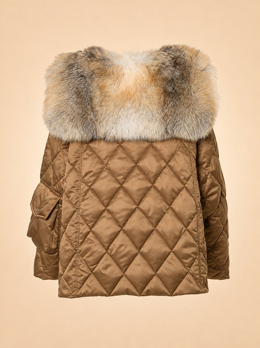 Slim Cut Tick Tock Coat ghost_back