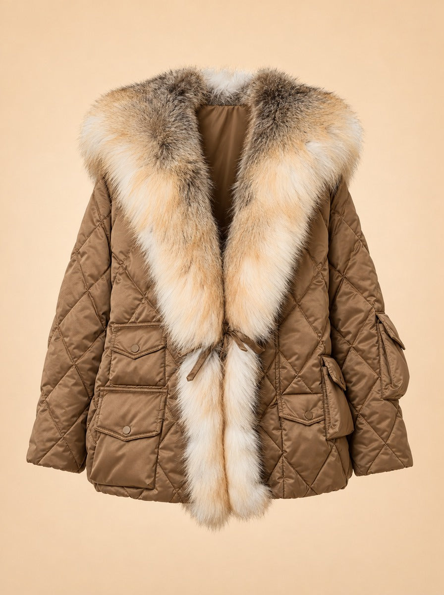 Slim Cut Tick Tock Coat ghost_front