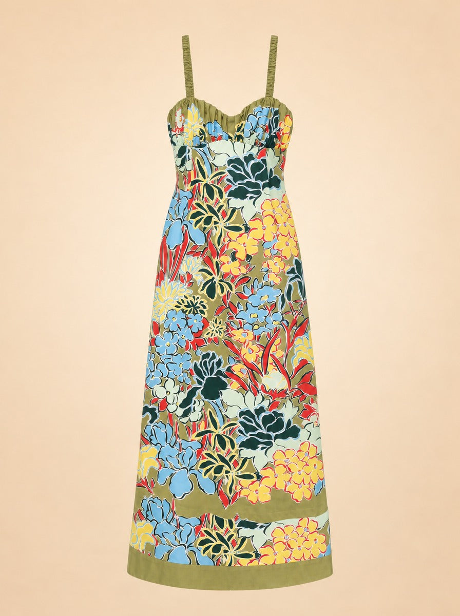 Solstice midi dress ghost_front