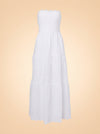 Sophie Broderie Anglaise Cotton Maxi Dress - front (flat)