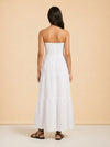 Sophie Broderie Anglaise Cotton Maxi Dress - back