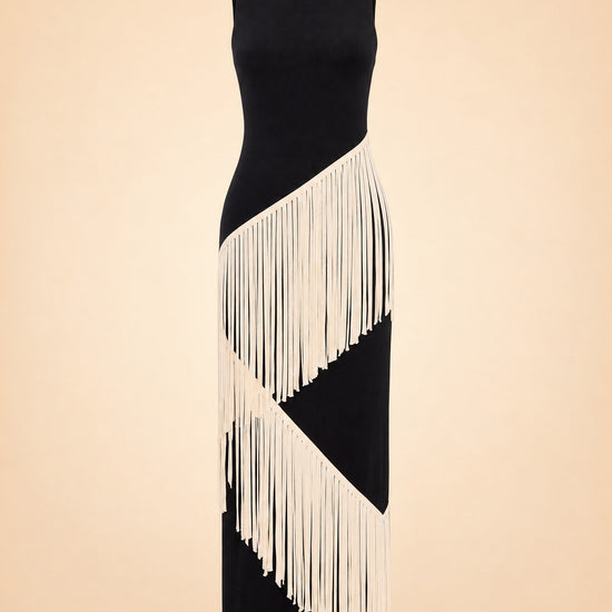 SPIRAL KNIT DRESS ghost_front