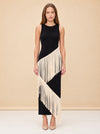 SPIRAL KNIT DRESS model_front