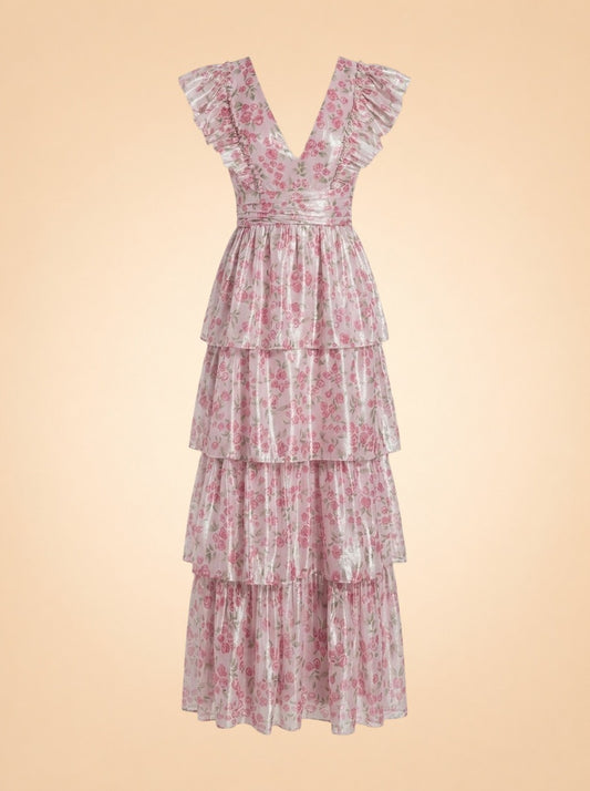 Stefania Dress ghost_front