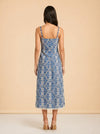Stella Embroidered Dress model_back