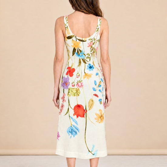 Sugarcane Slip Midi Dress model_back