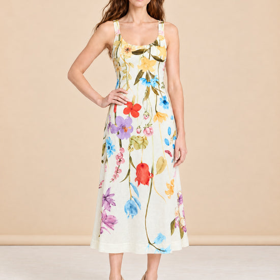 Sugarcane Slip Midi Dress model_front_3