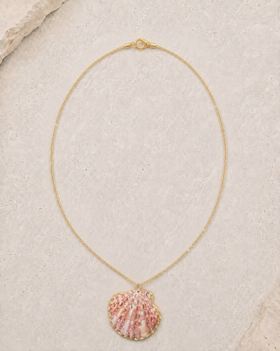 Sydney Necklace — Classic Charlotte shell jewelry