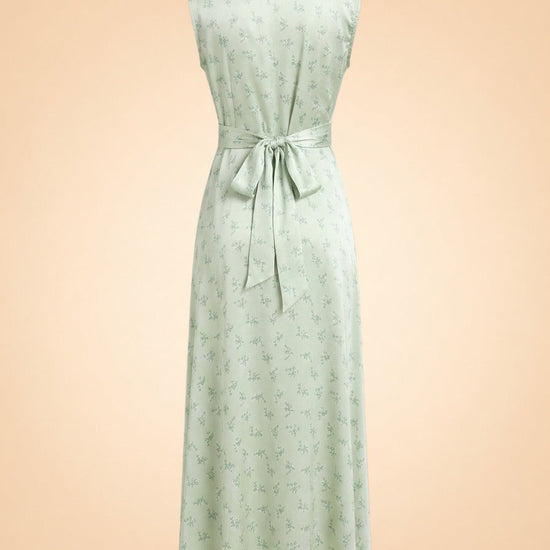 Tahlia Silk Maxi Dress — DÔEN
