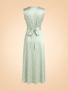 Tahlia Silk Maxi Dress — DÔEN