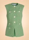 Tamara Tweed Vest ghost_front