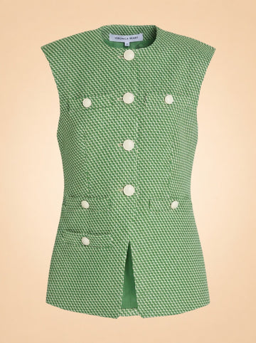 Tamara Tweed Vest ghost_front