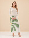 Tania Sheer Dress in Mesh model_front_2