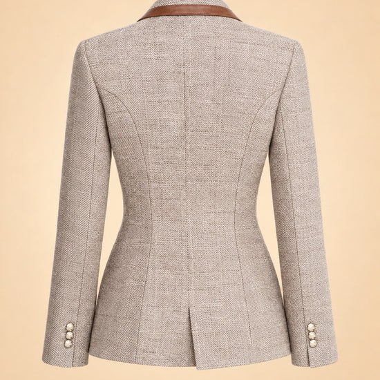 Taped Seamed Blazer ghost_back